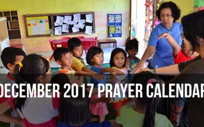 December 2017 Prayer Calendar