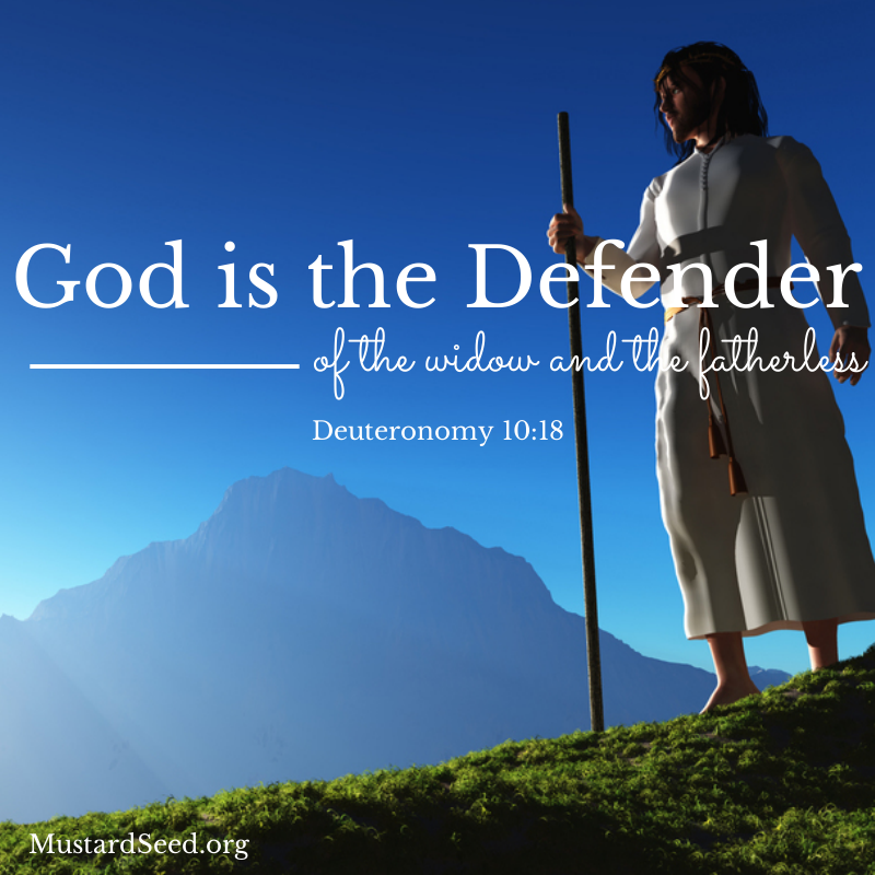 God is the Defender of the Widow